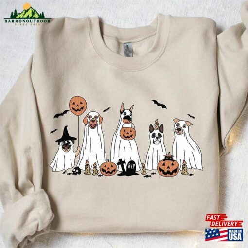 Halloween Sweatshirt Sweater Ghost T-Shirt Unisex