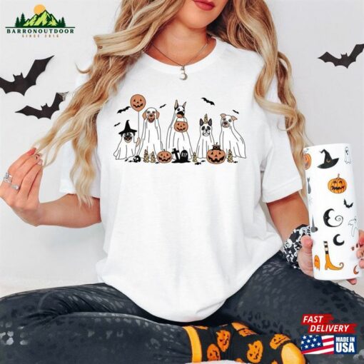 Halloween Sweatshirt Sweater Ghost T-Shirt Unisex