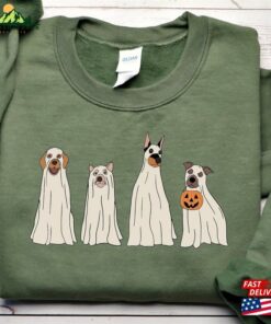 Halloween Sweatshirt Sweater Ghost Unisex Hoodie 3