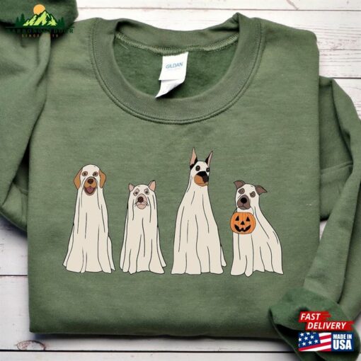 Halloween Sweatshirt Sweater Ghost Unisex Hoodie