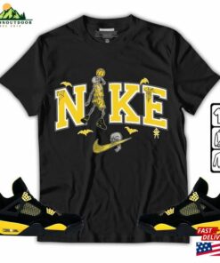 Halloween Swoosh Unisex Shirt To Match Sneaker 2023 Thunder 4S Tee Jordan Retro 4 T-Shirt Hoodie Classic Halloween Swoosh Unisex Shirt To Match Sneaker 2023 Thunder 4S Tee Jordan Retro 4 T-Shirt Hoodie Classic