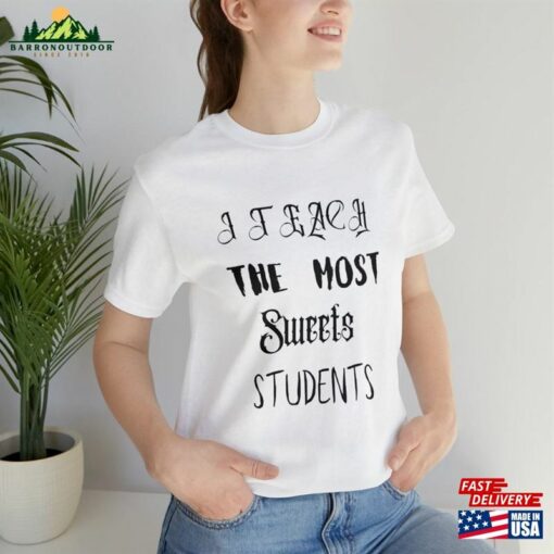 Halloween T-Shirt 2023 Teach The Most Sweet Students Shirts Unisex Classic