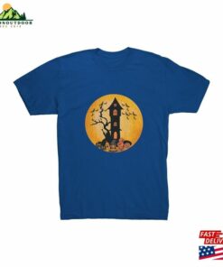 Halloween T-Shirt Spooky Haunted House Hoodie Classic Halloween T-Shirt Spooky Haunted House Hoodie Classic