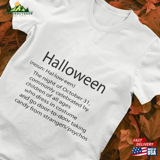 Halloween T Shirt Unisex Classic