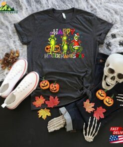 Halloween Thanksgiving Christmas Shirt Happy Hallothanksmas Sweatshirts Shirts Unisex Sweatshirt 2 Halloween Thanksgiving Christmas Shirt Happy Hallothanksmas Sweatshirts Shirts Unisex Sweatshirt 3
