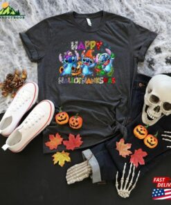 Halloween Thanksgiving Christmas Stitch Shirt Happy Hallothanksmas Sweatshirts Shirts Classic Unisex 3 Halloween Thanksgiving Christmas Stitch Shirt Happy Hallothanksmas Sweatshirts Shirts Classic Unisex 4