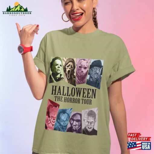 Halloween The Horror Tour Shirt Scary Movie Trendy Sweatshirt T-Shirt