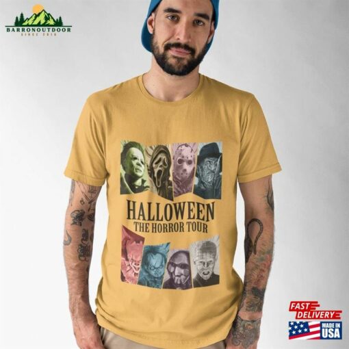 Halloween The Horror Tour Shirt Scary Movie Trendy Sweatshirt T-Shirt