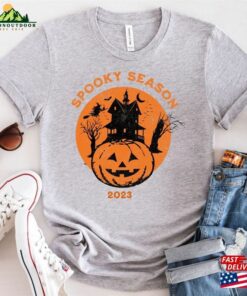 Halloween Tshirt Spooky Shirt Season T-Shirt Sweatshirt
