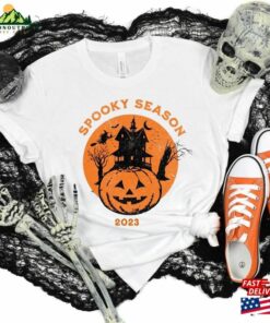 Halloween Tshirt Spooky Shirt Season T-Shirt Sweatshirt 2 Halloween Tshirt Spooky Shirt Season T Shirt Sweatshirt 3