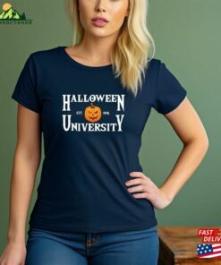Halloween University Shirt Sweatshirt For Women Hoodie