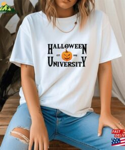 Halloween University Shirt Sweatshirt For Women Hoodie 2 Halloween University Shirt Sweatshirt For Women Hoodie 3
