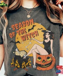 Halloween Witch Season Comfort Colors Graphic Shirt Retro Spooky Tee T-Shirt Unisex Halloween Witch Season Comfort Colors Graphic Shirt Retro Spooky Tee T-Shirt Unisex