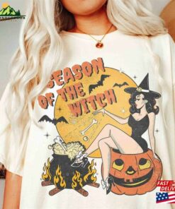 Halloween Witch Season Comfort Colors Graphic Shirt Retro Spooky Tee T-Shirt Unisex 2 Halloween Witch Season Comfort Colors Graphic Shirt Retro Spooky Tee T Shirt Unisex 3