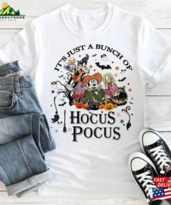Halloween Witch Shirt It’s Just A Bunch Mouse And Friends T-Shirt Sweatshirt