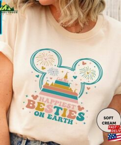 Happiest Besties On Earth Shirt Trip 2023 Walt Disney Shirts Sweatshirt Classic Happiest Besties On Earth Shirt Trip 2023 Walt Disney Shirts Sweatshirt Classic