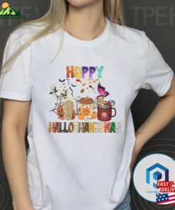 Happy Hallothanksmas Coffee Latte Halloween Thanks T-Shirt Sweatshirt Sweater Classic Hoodie 3 Happy Hallothanksmas Coffee Latte Halloween Thanks T Shirt Sweatshirt Sweater Classic Hoodie 4
