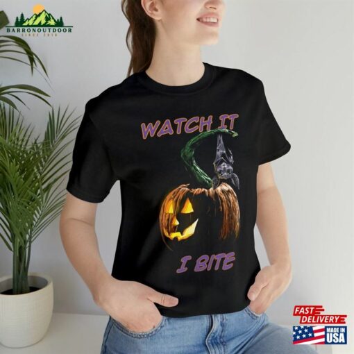 Happy Halloween 2023 Party Cute Bat Tee October Season Pumpkin Shirt T-Shirt Unisex