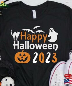 Happy Halloween 2023 Shirt T-Shirt Trip Tee Hoodie Sweatshirt