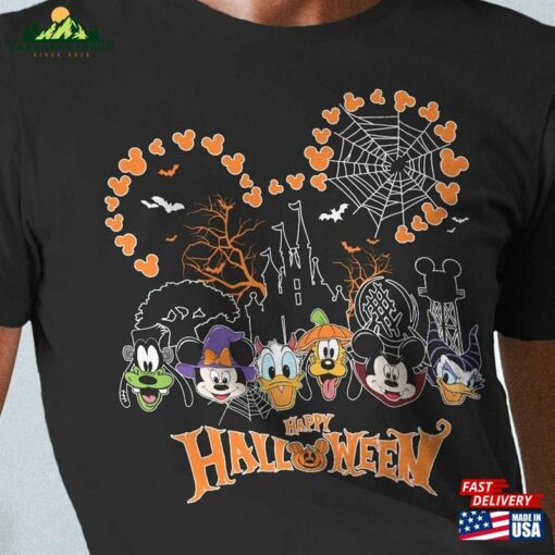 Happy Halloween Disneyland Shirt Spooky Mickey Not So Classic Sweatshirt