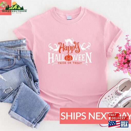 Happy Halloween Hoodie Witch Shirt Party T-Shirt Unisex Sweatshirt