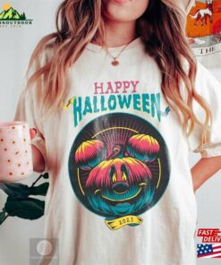 Happy Halloween Original Disney Comfort Color Shirt Spooky Season Mickey Head 2023 Unisex T-Shirt Happy Halloween Original Disney Comfort Color Shirt Spooky Season Mickey Head 2023 Unisex T-Shirt