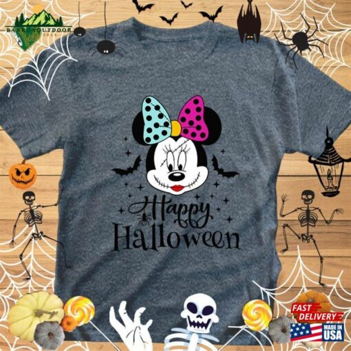 Happy Halloween Scary Mickey T-Shirt Mouse Boo Vampire Bat Trick Or Treat Gift 1210 Sweatshirt Unisex