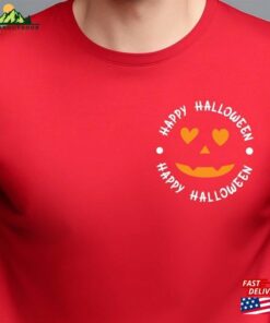 Happy Halloween Shirt Spooky Season Smile Sweatshirt Hoodie