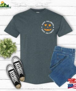 Happy Halloween Shirt Spooky Season Smile Sweatshirt Hoodie 3 Happy Halloween Shirt Spooky Season Smile Sweatshirt Hoodie 4