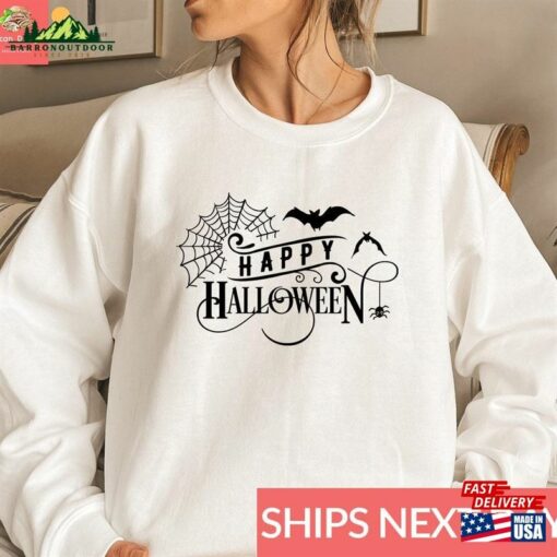 Happy Halloween Shirt Witch Party T-Shirt Classic Sweatshirt