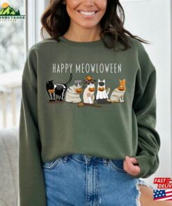 Happy Meowloween Shirt Halloween Cat T-Shirt Cute Unisex Hoodie Happy Meowloween Shirt Halloween Cat T-Shirt Cute Unisex Hoodie