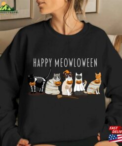 Happy Meowloween Shirt Halloween Cat T-Shirt Cute Unisex Hoodie 2 Happy Meowloween Shirt Halloween Cat T Shirt Cute Unisex Hoodie 3