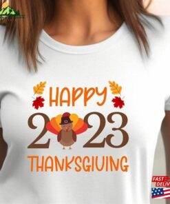 Happy Thanksgiving 2023 Turkey Lovers T-Shirt Fall Vibes Tee Hoodie