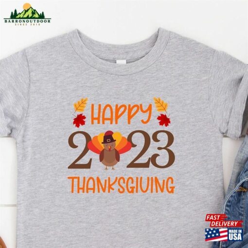 Happy Thanksgiving 2023 Turkey Lovers T-Shirt Fall Vibes Tee Hoodie