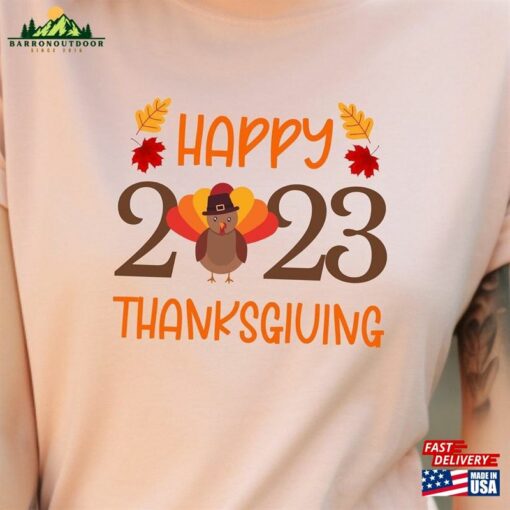 Happy Thanksgiving 2023 Turkey Lovers T-Shirt Fall Vibes Tee Hoodie