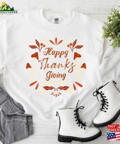 Happy Thanksgiving Shirt Fall Vibes Sweater Pumpkin Sweatshirt Hoodie Unisex 3 Happy Thanksgiving Shirt Fall Vibes Sweater Pumpkin Sweatshirt Hoodie Unisex 4