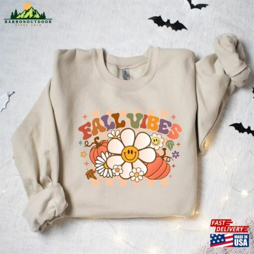 Happy Thanksgiving Sweatshirt Fall Vibes 2023 Shirt Hoodie