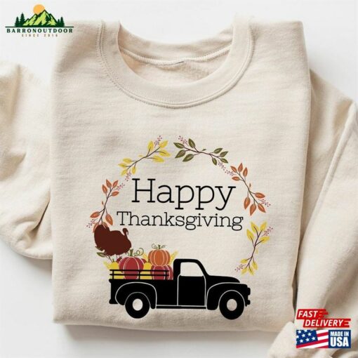 Happy Thanksgiving Sweatshirt Tis The Season Pumpkin T-Shirt