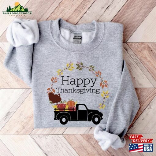 Happy Thanksgiving Sweatshirt Tis The Season Pumpkin T-Shirt