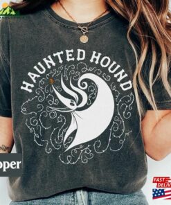 Haunted Hound Zero Nightmare Before Xmas Halloween Party Comfort Colors T-Shirt Sweatshirt