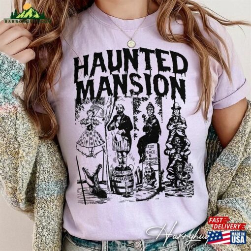 Haunted Mansion Comfort Colors® Shirt The Stretching Room Halloween Matching Unisex Hoodie