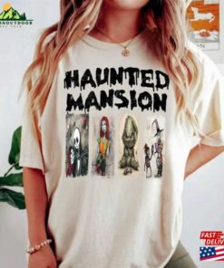 Haunted Mansion Halloween Shirt Jack And Sally Party Shirts Oogie Boogie T-Shirt Unisex