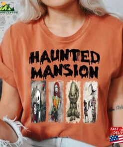 Haunted Mansion Halloween Shirt Jack And Sally Party Shirts Oogie Boogie T-Shirt Unisex 2 Haunted Mansion Halloween Shirt Jack And Sally Party Shirts Oogie Boogie T Shirt Unisex 3