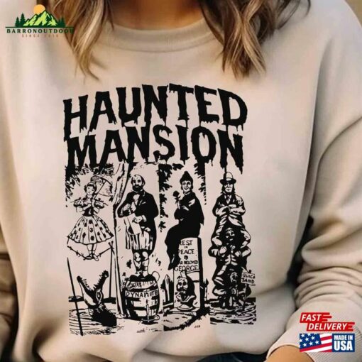 Haunted Mansion Shirt Disney’s Horror Unisex Hoodie