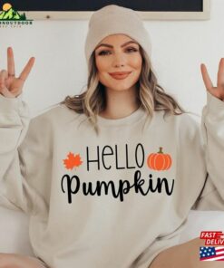 Hello Pumpkin Shirt Halloween Sweatshirt Hey Classic 4