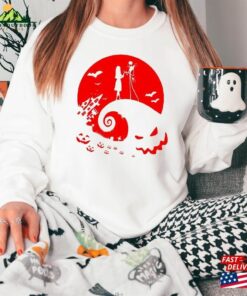 Her Jack His Sally Sweatshirt And Halloween T Shirt Hoodie 3