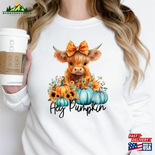 Hey Pumpkin Sweatshirt Halloween Sweater Classic T-Shirt