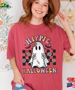 Hippie Halloween Shirt Spooky Auntie Comfort Colors Unisex Hoodie Hippie Halloween Shirt Spooky Auntie Comfort Colors Unisex Hoodie
