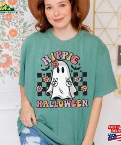 Hippie Halloween Shirt Spooky Auntie Comfort Colors Unisex Hoodie 3 Hippie Halloween Shirt Spooky Auntie Comfort Colors Unisex Hoodie 4