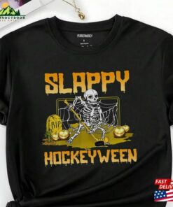 Hockey Funny Hockeyween T-Shirt Halloween Sweatshirt Sweater Hoodie